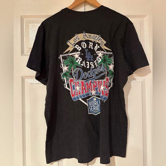 LA Dodgers - ‘47 Born x Raised - 2020 World Series Champions Shirt - 2XL - Picture 5 of 8